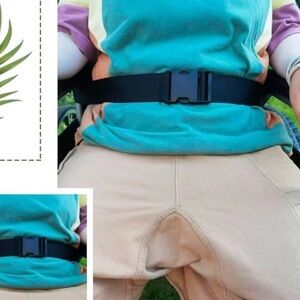 1pac Wheelchair Safety Strap Seat Belt Adjustable Anti-Fall Extra Long...